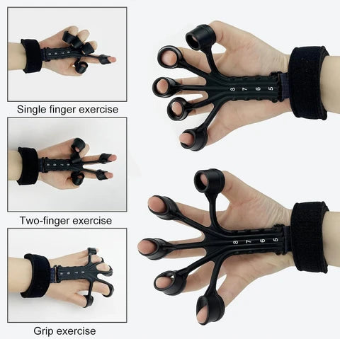 Finger Exerciser Gripster Strengthener Finger Stretcher Hand Gripper