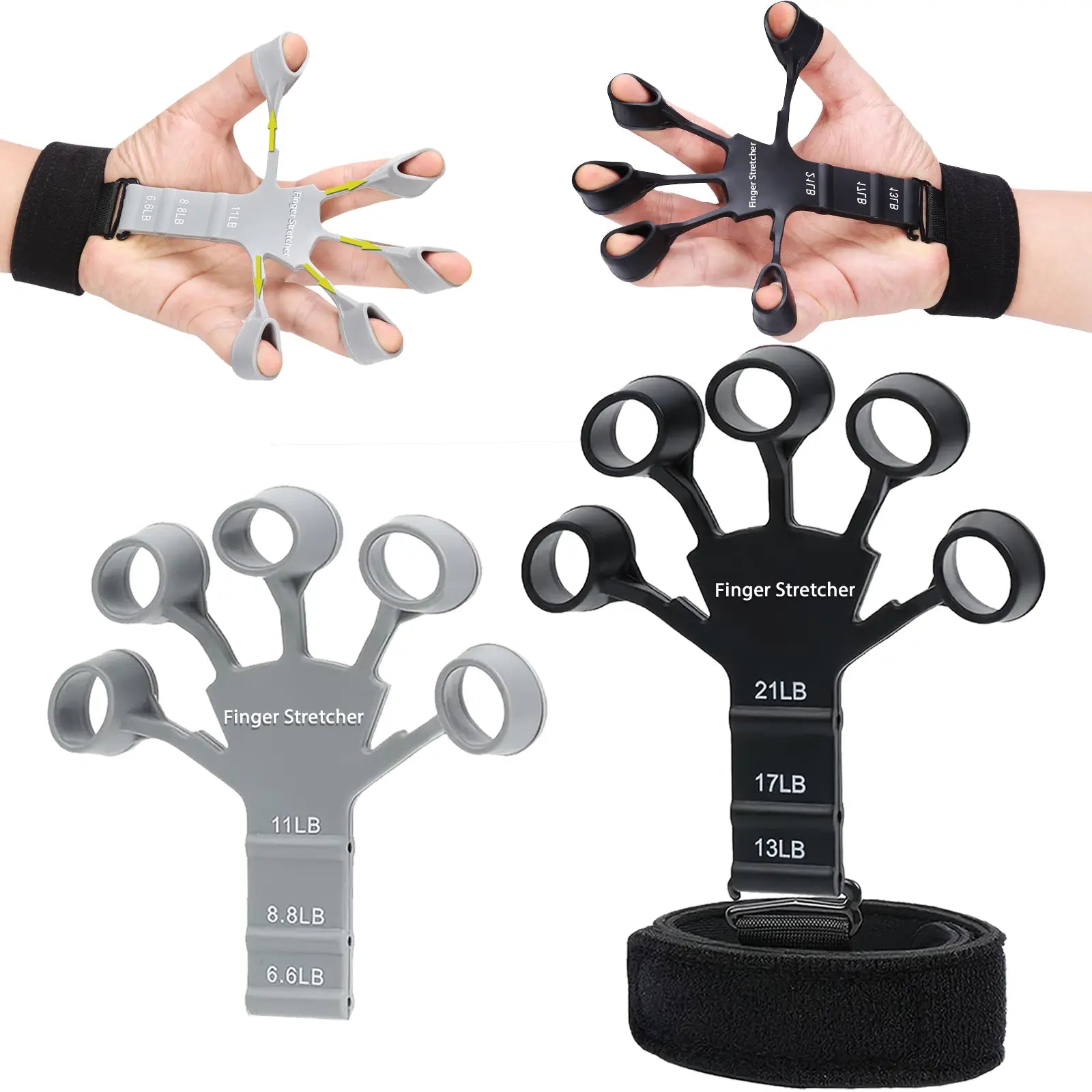 Finger Exerciser Gripster Strengthener Finger Stretcher Hand Gripper