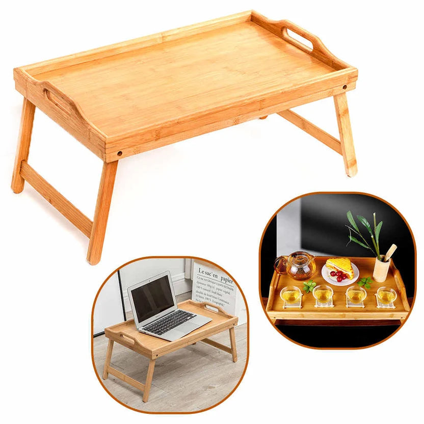 Folding Wooden Table – Portable & Space-Saving Imported Table